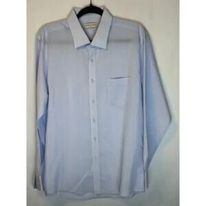 Parkland Men’s Long Sleeve Dress Shirt Sz L